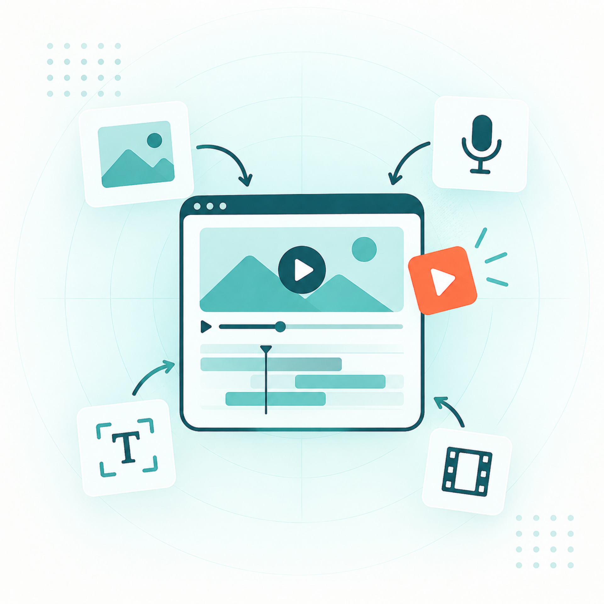 Modern Video Editing studio fox