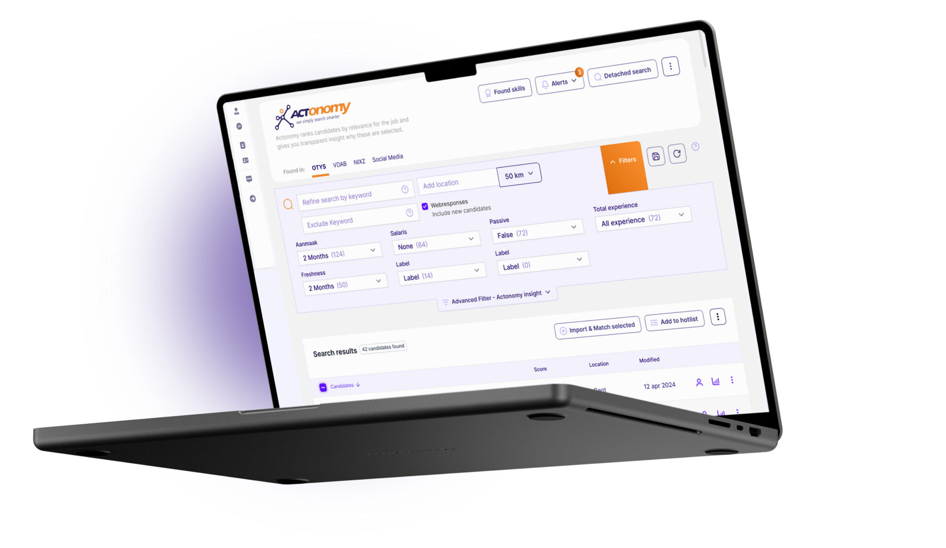 Actonomy plugin laptop mockup