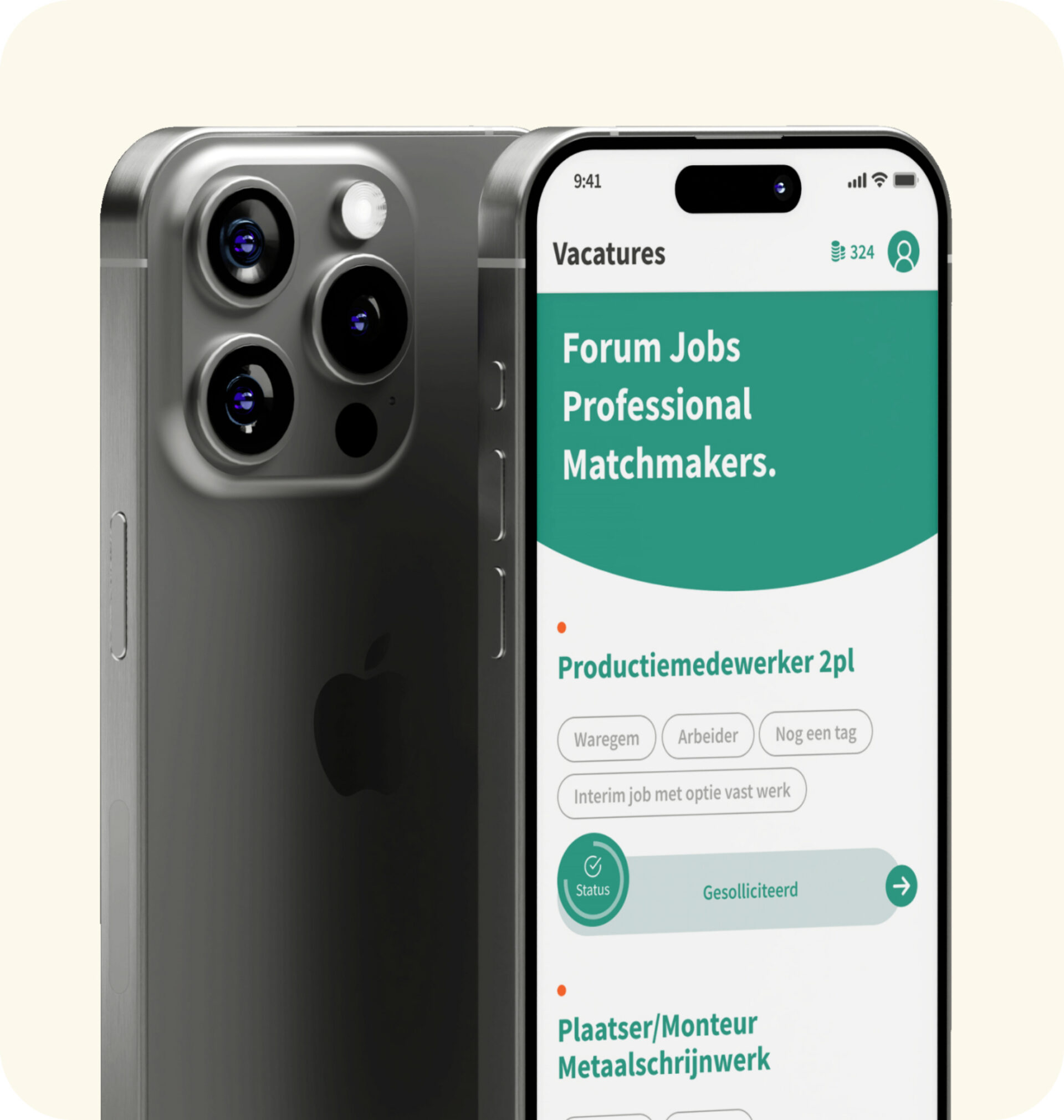 forum jobs iphone mockup
